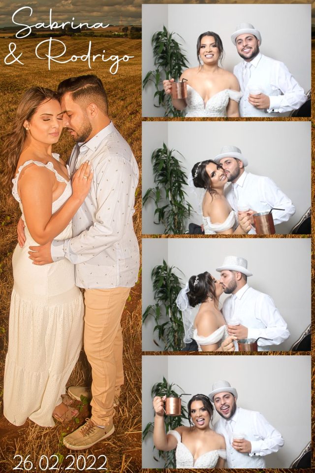 Impressão do casamento de Sabrina e Rodrigo